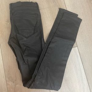 All Saints Waxed pants